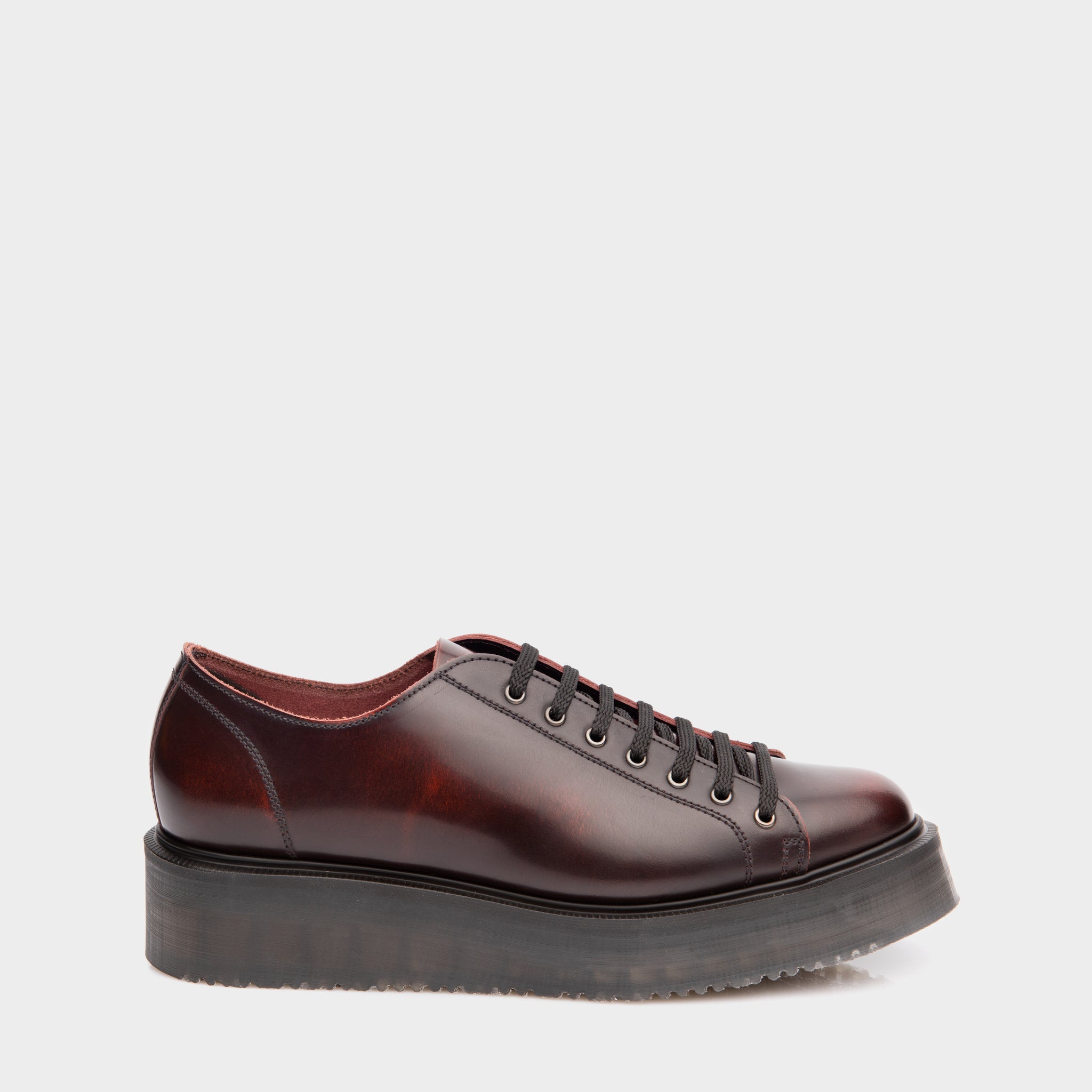 【IONSEOUL】Woody Minimal Derby Shoes (2color) 5FM0091 Denson Platform Derby / Dual Tone – Denson Shoes